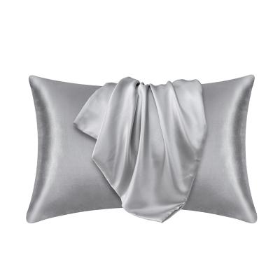 China Nordic Wholesale Anti-static Style Hot Selling Satin Silk Pillow Cover for sale