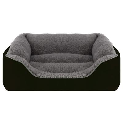 China Sustainable Crystal Super Soft Pet Kennel Large Velvet Kennel for sale