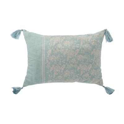 China Anti-static printed pillow cushion with flange around. for sale