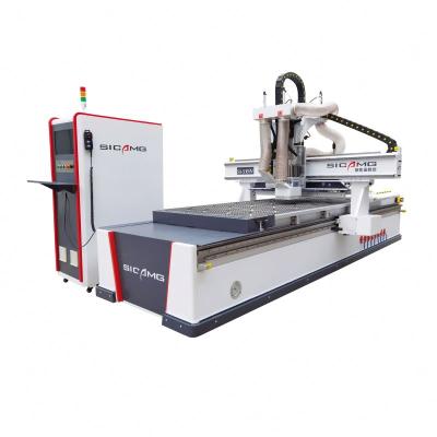 China Other Multifunctional Woodworking Side Hole Machine All in One Machine for Slotting and Punching Invisible Parts for sale