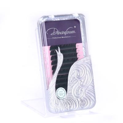 China Long Lashes Natural Handmade Supplies Private Label 0.12 0.18 0.25 Classic Eyelash Extensions OEM for sale