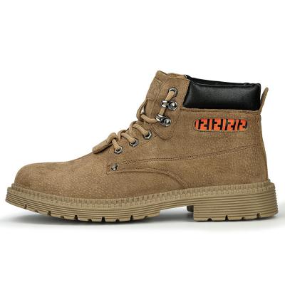 China Anti-sensational and anti-puncture, anti-sensational and anti-piercing safety all season high top shoes, fashionable, wear-resistant and lightweight work shoes for sale