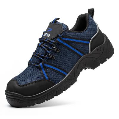 China Breathable can be customized anti-hitting puncture steel main safety shoes, breathable PU casual sole work shoes for sale