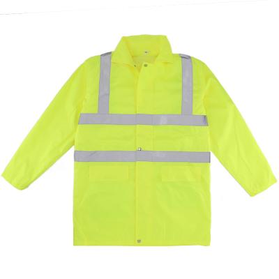 China cnss wetsuits clothing safety raincoat traffic reflective reflective hygiene raincoat raincoat for sale