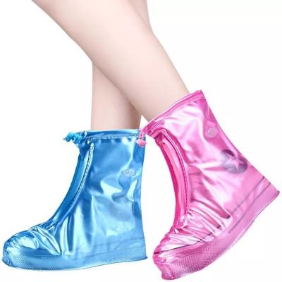 China Waterproof thickened wear-resistant adult rain shoe covers outdoor travel men and women fashion waterproof shoe cover for sale