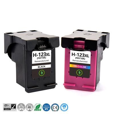 China Premium 123XL Black Color Remanufactured Ink Cartridge Re-manufactured For HP123XL For HP123 For HP Deskjet 2130 2131 Printer for sale