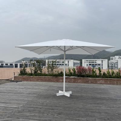 China Contemporary Artiz 5x5 Parasol Garden 4m x 4m Outdoor Umbrella Heavy Duty Sunshade Umbrella for sale