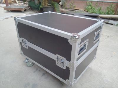 China Thickness 9mm / 12mm Plywood Tool Case With Foam For Smoke Machine for sale