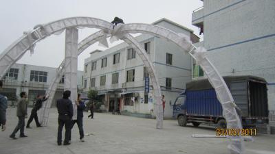 China Outside Large And Small Series Aluminum Lighting Truss With Arch Roof Top for sale