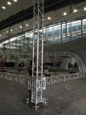 China Quick Lock Stage Roof Truss Systems For Trade Show Exhibition for sale