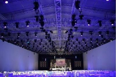 China 400*600MM Aluminum Light Stage Lighting Truss Systems For Meeting Room for sale