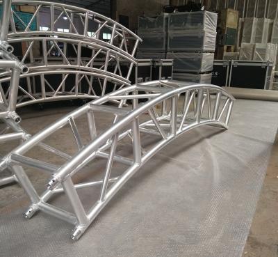 China 400*400mm Aluminum Alloy 6082-T6 Square Spigot Arch Lighting Truss / Aluminum Roof Truss for sale