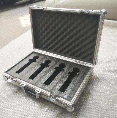 China Silver Color Light  Weight Aluminum Flight Case Mixer Plywood + Aluminum Material DJ Mixer Flight Cases for sale