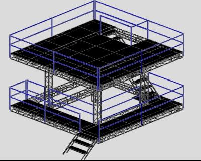 China Aluminum  Material Wonderful  Design 12*10*6M with Top  Wood Board  For Different Kind Of show And Events for sale