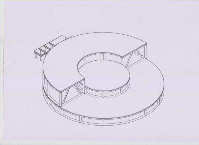 China Customized Red Portable Stage Platforms For Choral Stage for sale