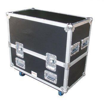 China Black Aluminum Flight Case With Wheels And Safe Locks And Strong Handle Size 1200*600*630MM for sale