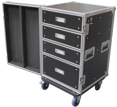 China 16U Standard Customer Design Eva Tool Case Wooden / Aluminum / Plastic Tool Cases for sale