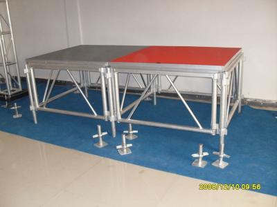 China Used Aluminum Stage Deck Assembly Moving Aluminum Stage For Sale for sale