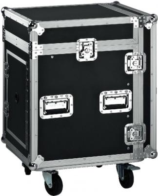 China Black Wooden Standard Rack Flight Case / 16U Flight Case / Storage Case for sale