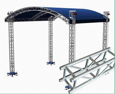 China Small Stage Lighting Truss , Spigot Truss , Concert Stage Roof Truss for sale