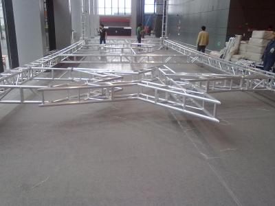 China Beautiful Aluminum Square Truss For Performance  With Aluminum Alloy 6082-T6 for sale