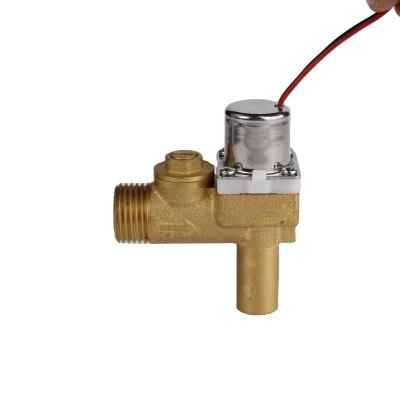 China Waterless Induction Sanitary Ware Hammer Faucet Induction Solenoid Valve for sale