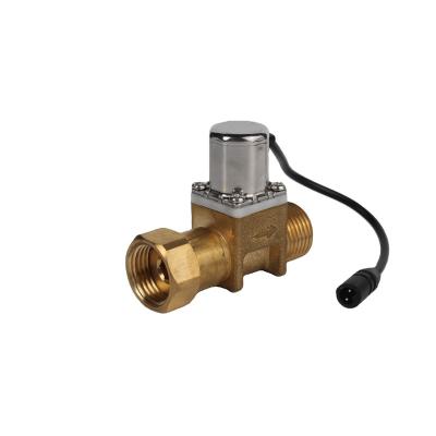 China Copper Induction Sanitary Ware Large Seat Low Voltage Flow Pulse Solenoid Valve for sale