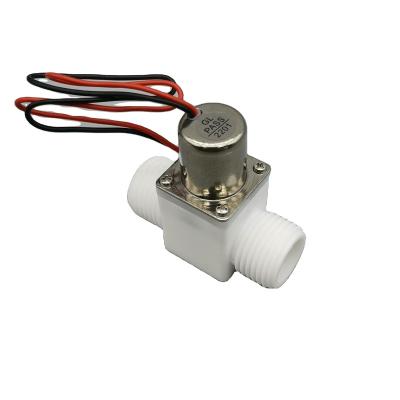 China General Faucet Induction No Plastic Water Strike Solenoid Valve G1/2 Inch DC 12V DC 24V for sale