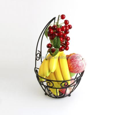 China Viable Welded Baskets For Household Kitchen Drain Racks Fruit Basket Metal Organizing Cheap Wire for sale