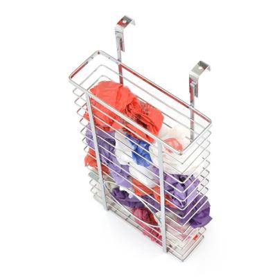 China Hanging Type Garbage Cabinets Towel Rack Garbage Bag Rack Garbage Bag Holder Viable Hook Storage for sale