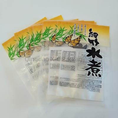 China Laminated 3 Side Seal Bags Custom Clear Bag Flat Bottom Zipper Three Side Seal Food for sale