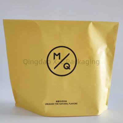 China Reusable Kraft Paper Bags Packaging with Open Top For Convenient And Easy Shopping for sale