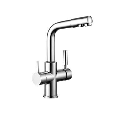 China Thermostatic Faucets BRASS KITCHEN TAP PULL OUT , 3 WAY KITCHEN TAP for sale