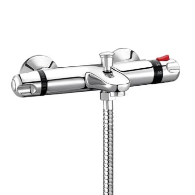 China Chrome Plated Thermostatic Faucets Thermostatic Valve Thermostatic Shower Faucet for sale