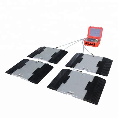 China Chinese type wire and car weight truck axle scale wireless portable export L series for sale