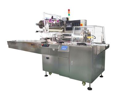 China Full Automatic Wet Food Tissue Bag Packing Machine With Hole Pouching Device for sale