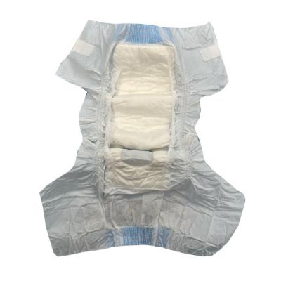 China S-XL Sustainable Economical Thick Size White Pet Diaper for sale