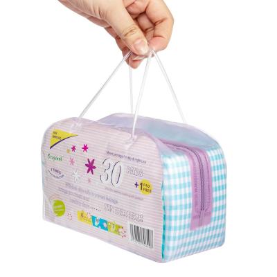 China Use super absorbent removal cotton winged personal care soft ladies air-laid paper sanitary napkins for sale