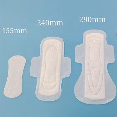 China Super Absorbent Dry PE Mesh Customization Ladies Sanitary Napkins Pads High Quality Breathable For Daily Pads Wholesale for sale