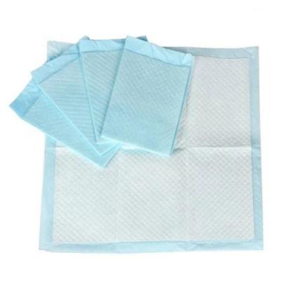 China 60*90 Printed Disposable Adult Medical Blue Underpad for sale