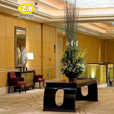 China 2018 PANEL fashion hotel lobby flower table hotel console hotel furniture ZH-LP032 for sale