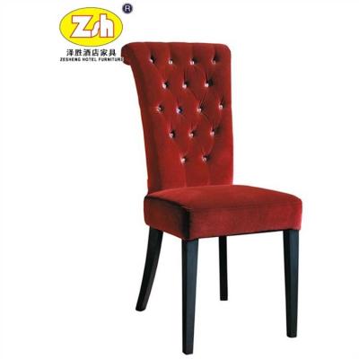 China Modern Foshan Upholstered Stackable Wooden Chair Banquet Chairs For Sale ZC-501 for sale