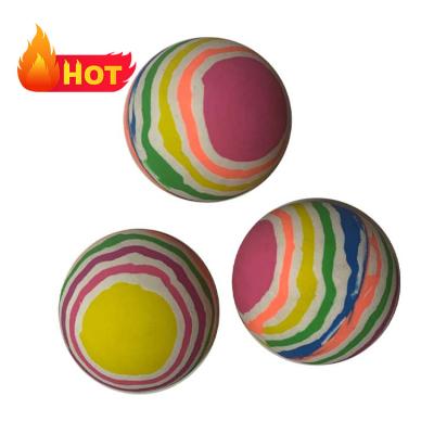 China Custom Sports Toy Mixed Designs 27mm Bouncy Balls For Vending Machine for sale