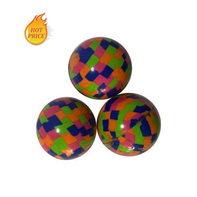 China Sports Toy Hot Sale Colorful 27mm Customized Brand Rubber Bouncing Ball Toy Racquetball Toy Ball Rubber Bouncing Ball 27mm for sale