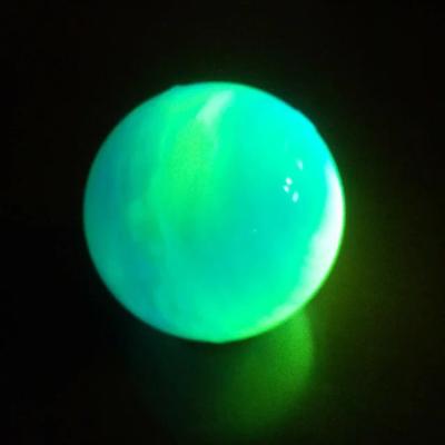 China Toy Ball Glowing Elastic Dog Rubber Ball Pet Dog Chew Ball Toy Durable Flashing Molar Interactive Sports for sale