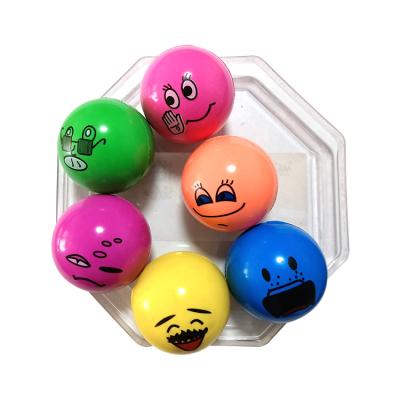 China Sports Toy Bouncy Balls Funny Toy Jumping Mini Neon Swirl Bouncing Balls for Kids Games Sports Toy Balls for sale