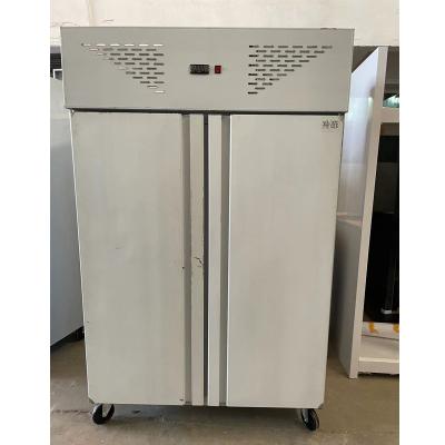 China 201/304 Single-temperature Restaurant Kitchen Stainless Steel Refrigerator 2 Doors Upright Commercial Freezer Refrigerator for sale