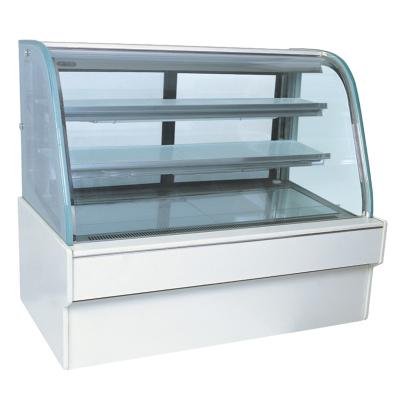 China Single-temperature fruit display cabinet cake display cabinet commercial refrigerated refrigerator cake display revolving for sale