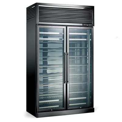 China Single-Temperature Restaurant Constant Temperature Wine Cooler Refrigerator Single Zone Upright Compressor Cellar Refrigerator for sale