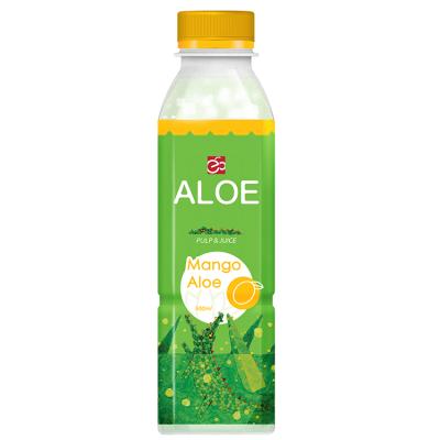 China High Quality Low Fat Mango Aloe Vera Drinks from Houssy 500ml for sale